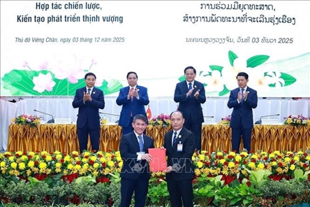 Vietnamese, Lao PMs co-chair investment promotion conference